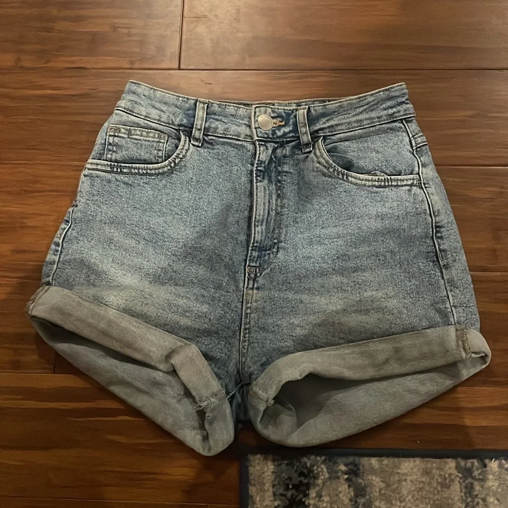 Cotton On Light Blue Jean Shorts - Picture 1 of 3